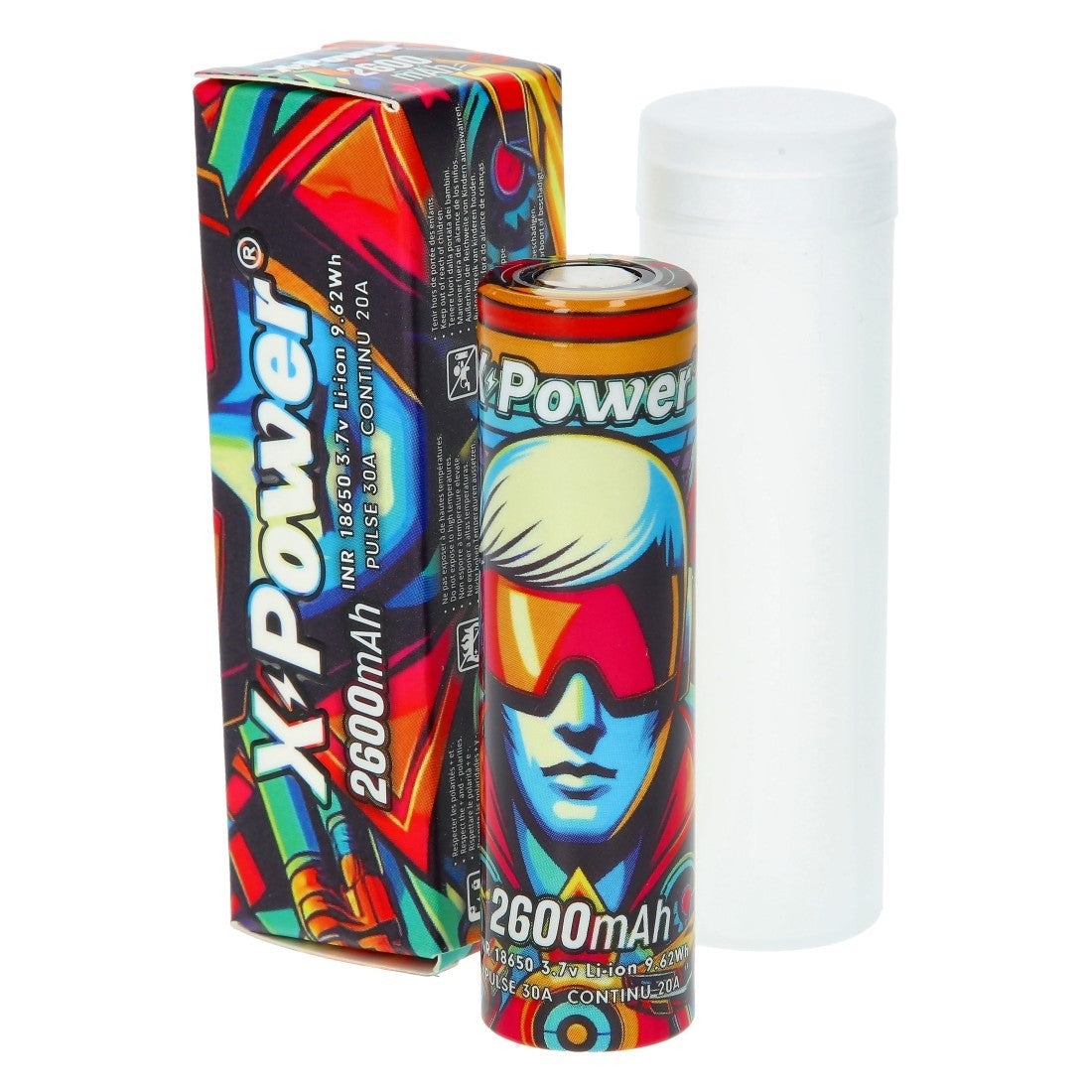 Accu 18650 X Power 2600 mah