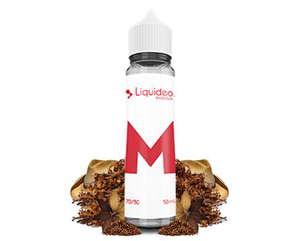 Liquideo tabac blond 50 ml sans nicotine