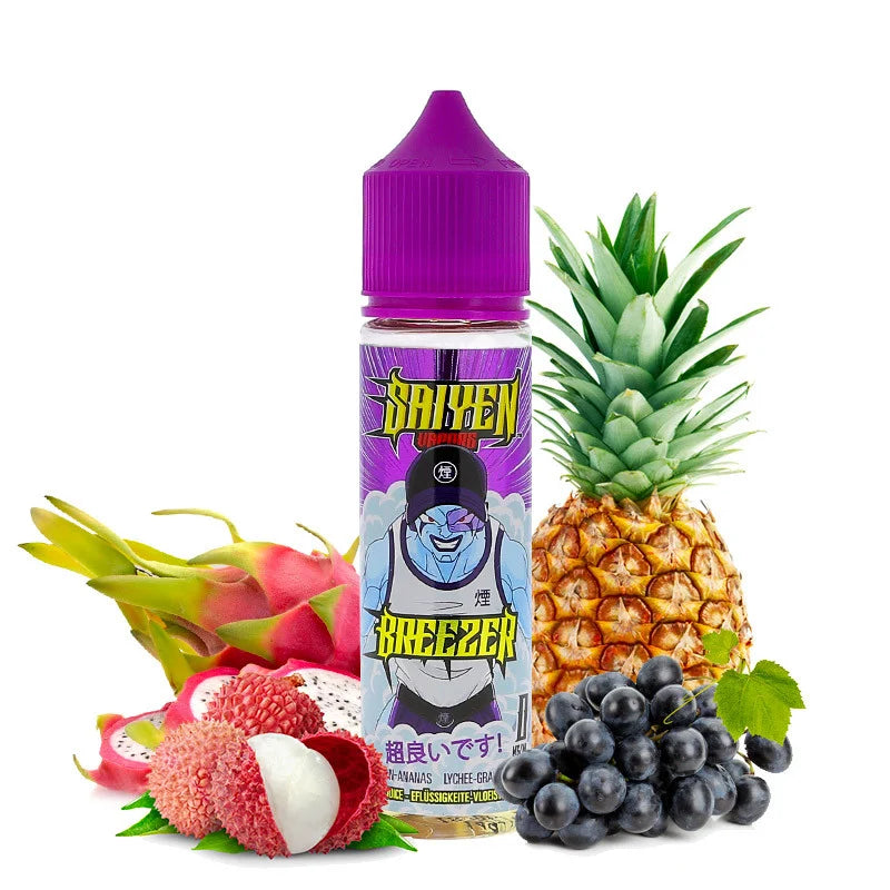 Saiyen Breezer fruité 50 ml sans nicotine
