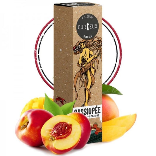 Curieux Cassiopée fruité 50 ml sans nicotine