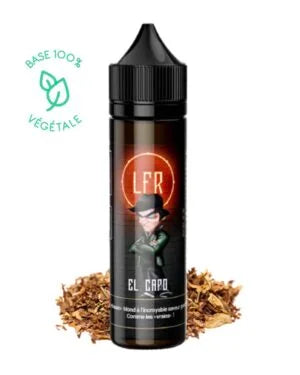 LFR 40 ml macerat de tabac blond el capo sans nicotine