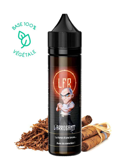 LFR 40 ml macerat de tabac blond l'arrogant sans nicotine
